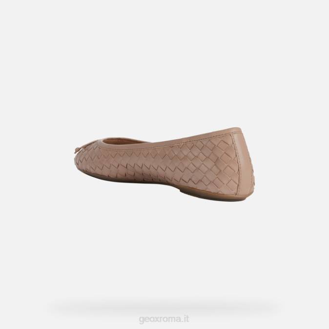 donna palmaria FX0W525 pelle scura Geox