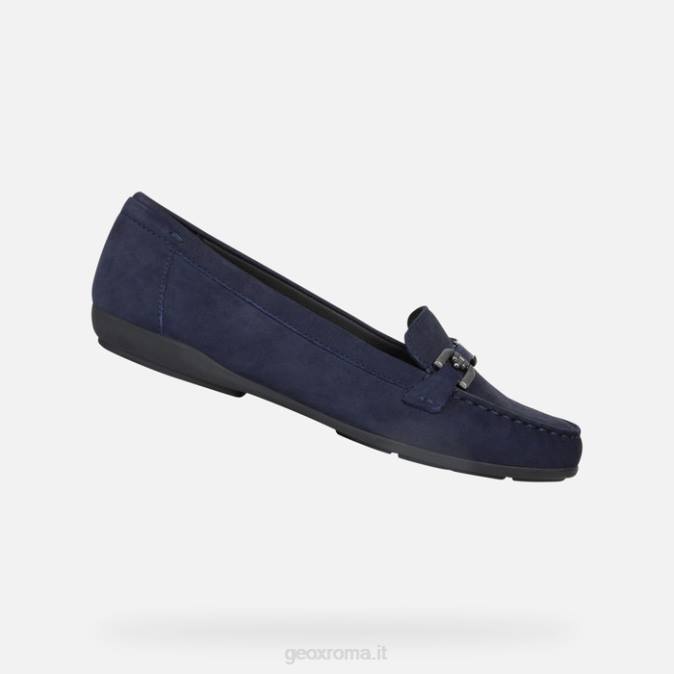 annytah moc donna FX0W479 blu scuro Geox