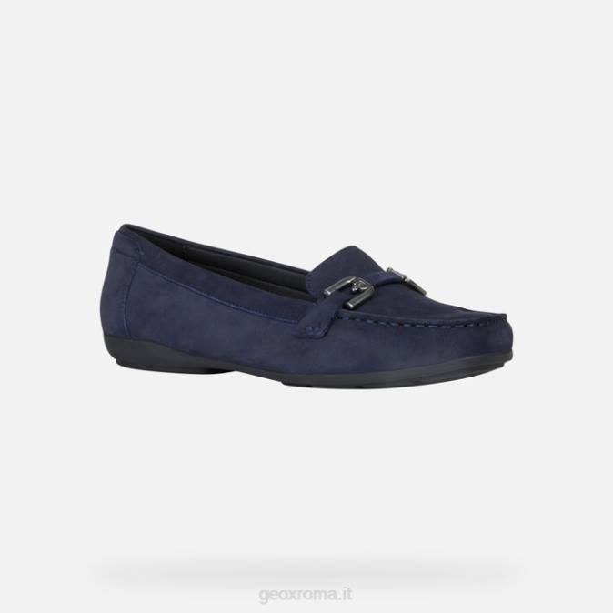 annytah moc donna FX0W479 blu scuro Geox