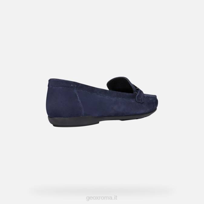 annytah moc donna FX0W479 blu scuro Geox