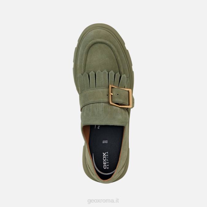 donna vigliacca FX0W269 pistacchio Geox