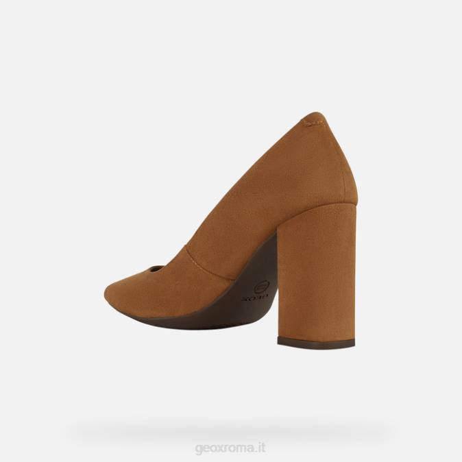 bigliana 90 donna FX0W489 cognac Geox