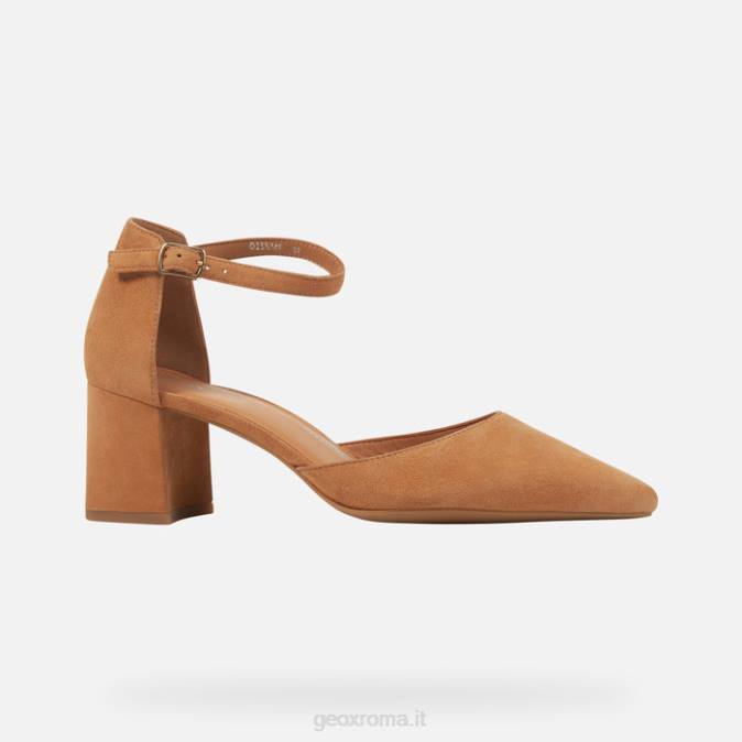 donna bigliana FX0W283 cammello Geox