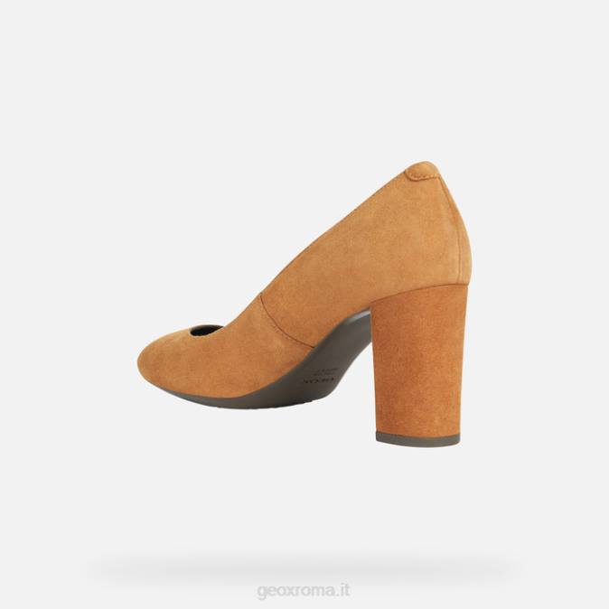 pheby 80 donna FX0W321 cognac Geox