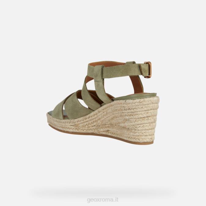 Panarea donna FX0W131 pistacchio Geox