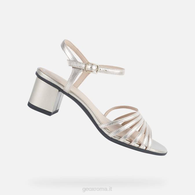 aurely 50 donna FX0W433 Champagne Geox