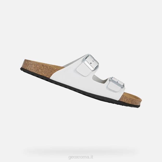 brionia donna FX0W450 bianco Geox