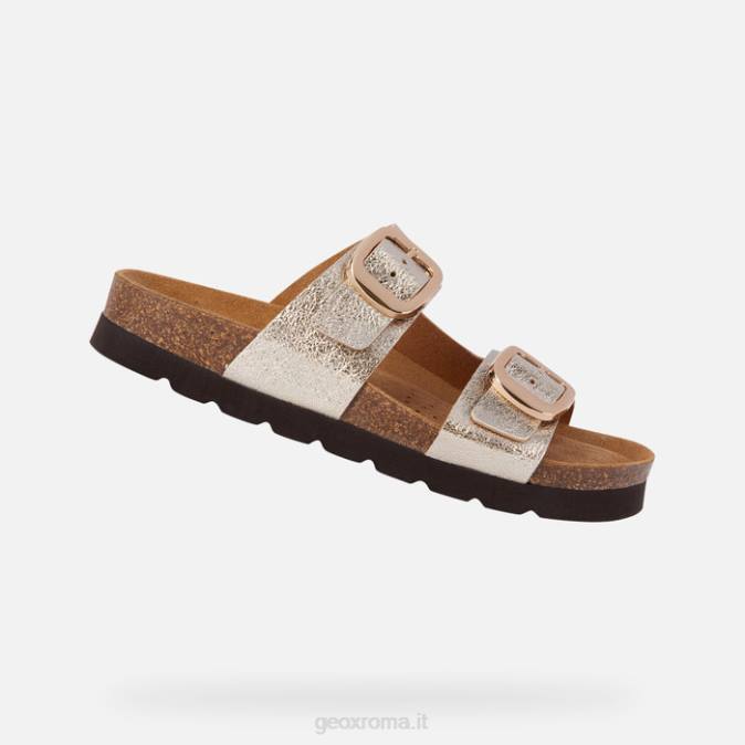 brionia donna alta FX0W1681 oro chiaro Geox