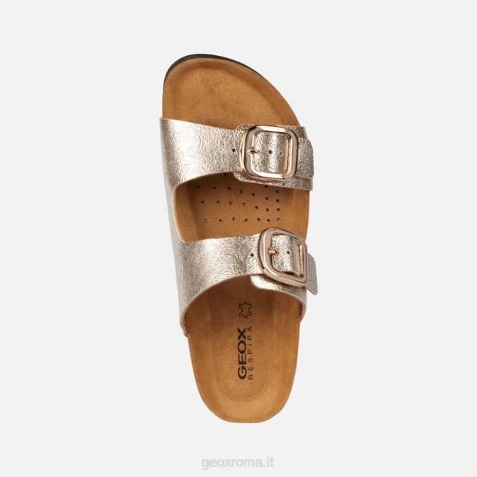 brionia donna alta FX0W1681 oro chiaro Geox