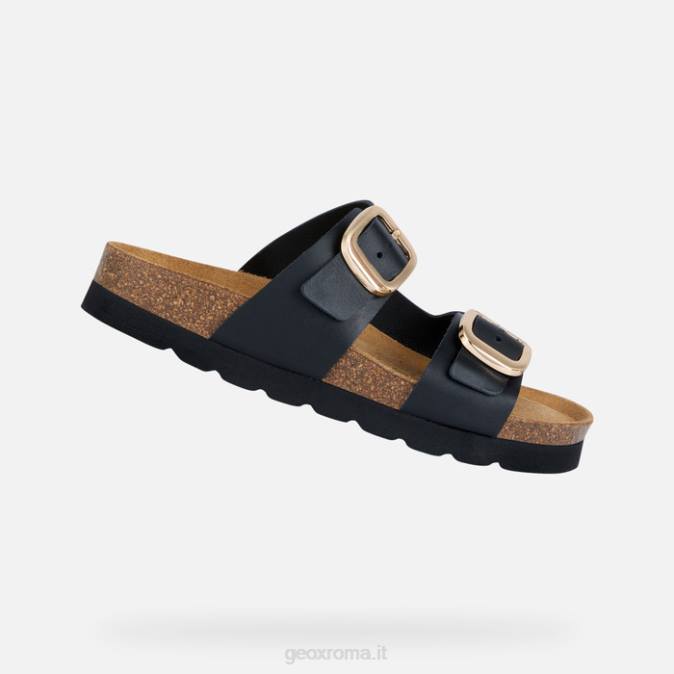 brionia donna alta FX0W1701 nero Geox