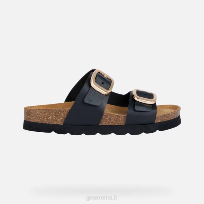 brionia donna alta FX0W1701 nero Geox