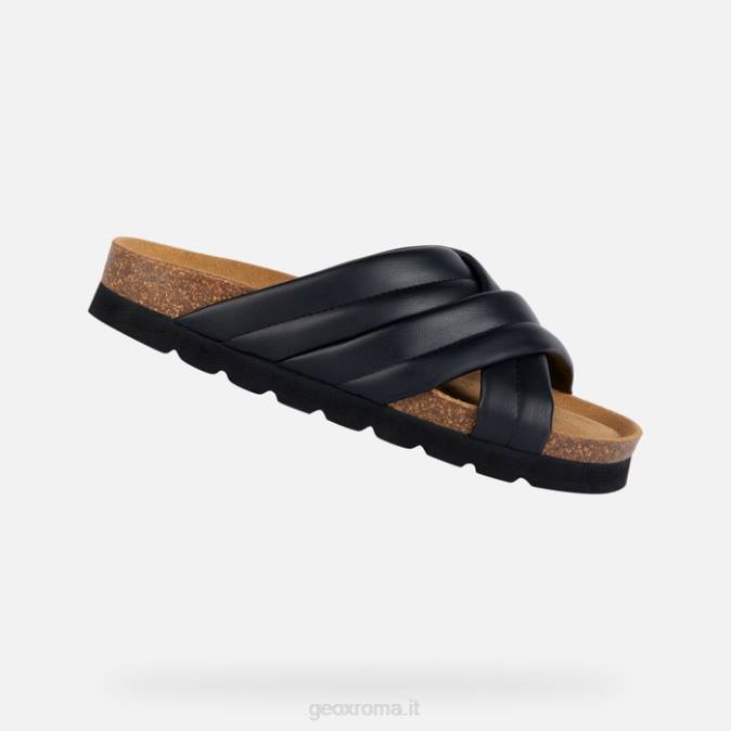 brionia donna alta FX0W261 nero Geox