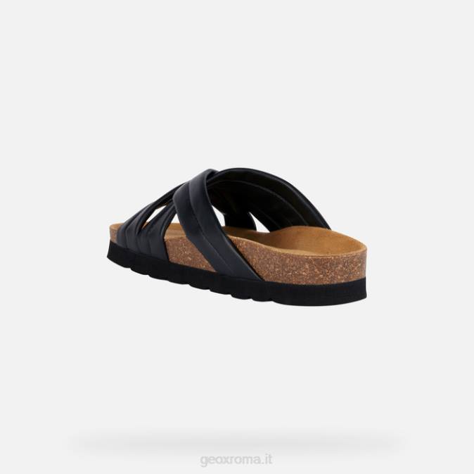 brionia donna alta FX0W261 nero Geox