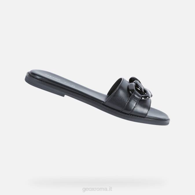 donna chiodata FX0W368 nero Geox