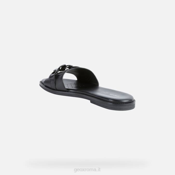 donna chiodata FX0W368 nero Geox