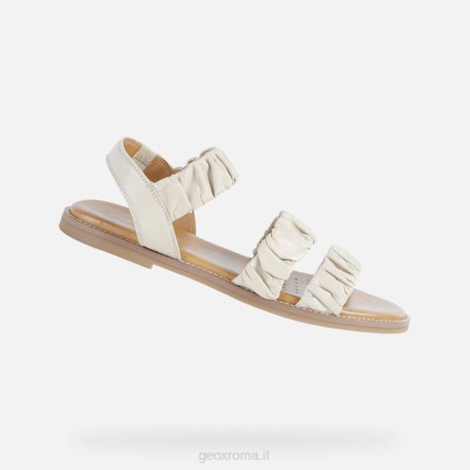 donna chiodata FX0W434 crema Geox