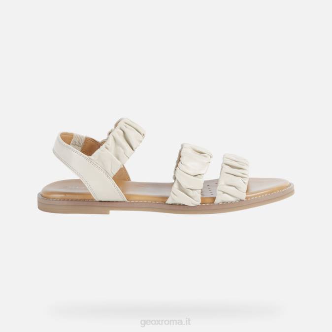 donna chiodata FX0W434 crema Geox