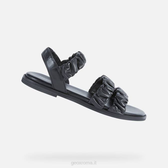 donna chiodata FX0W435 nero Geox