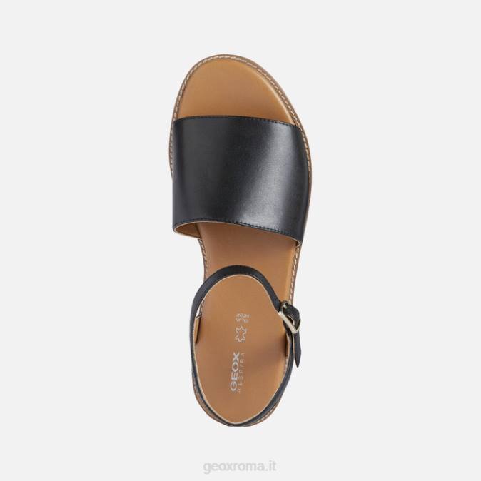 donna chiodata FX0W482 nero Geox