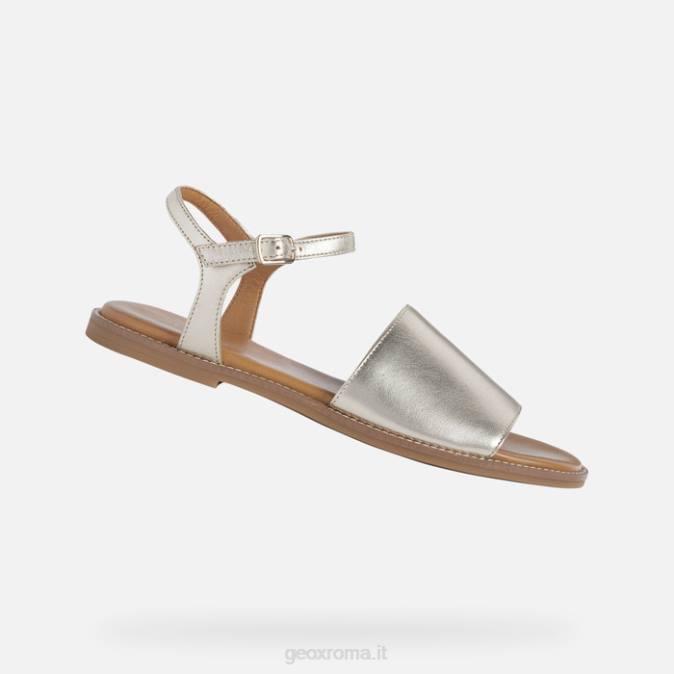 donna chiodata FX0W578 oro chiaro Geox