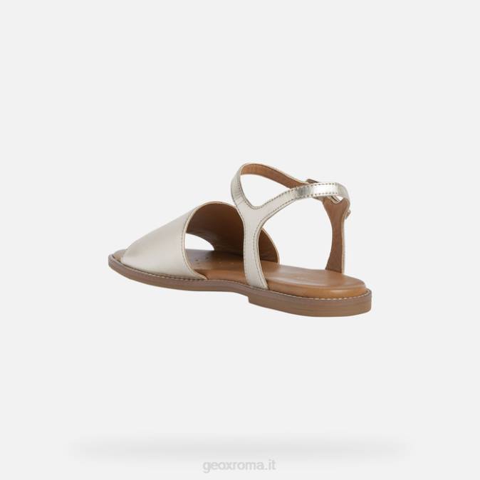 donna chiodata FX0W578 oro chiaro Geox