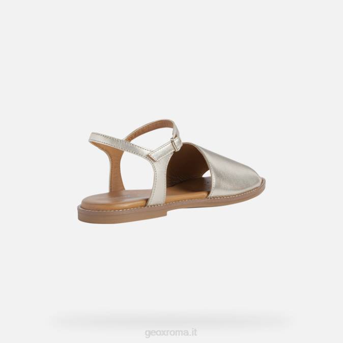 donna chiodata FX0W578 oro chiaro Geox