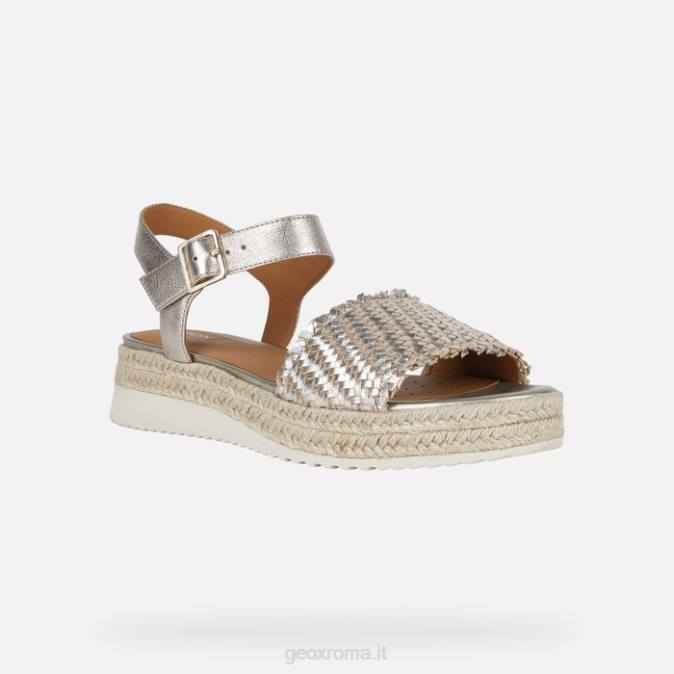 donna eoliana FX0W455 Champagne Geox