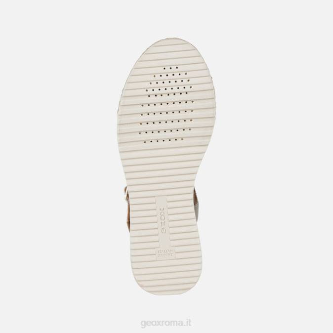 donna eoliana FX0W455 Champagne Geox