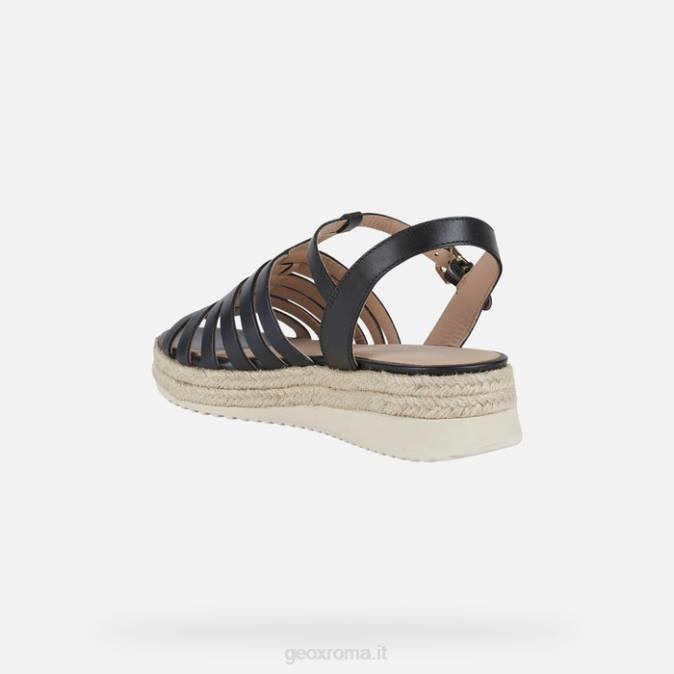 donna eoliana FX0W531 nero Geox