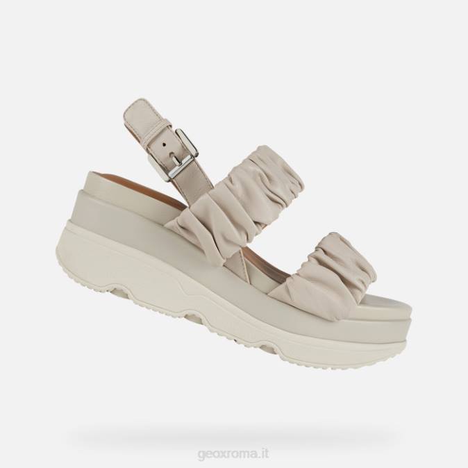 donna gardenia FX0W469 crema Geox