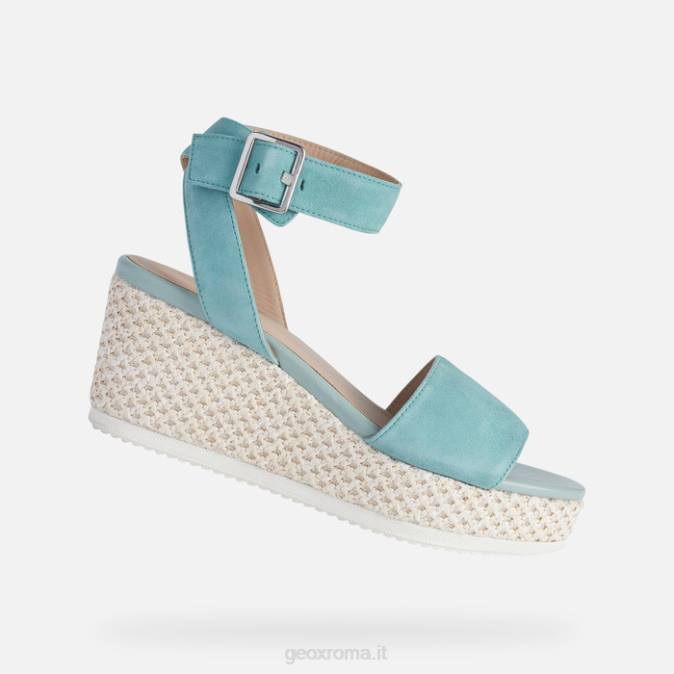 donna lipari FX0W461 menta Geox