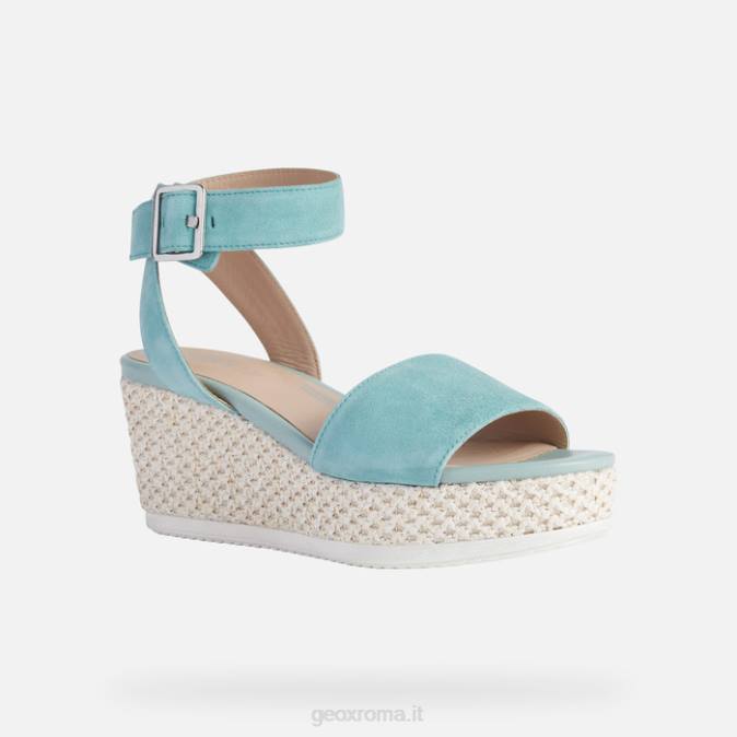 donna lipari FX0W461 menta Geox