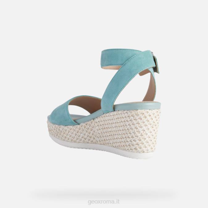 donna lipari FX0W461 menta Geox