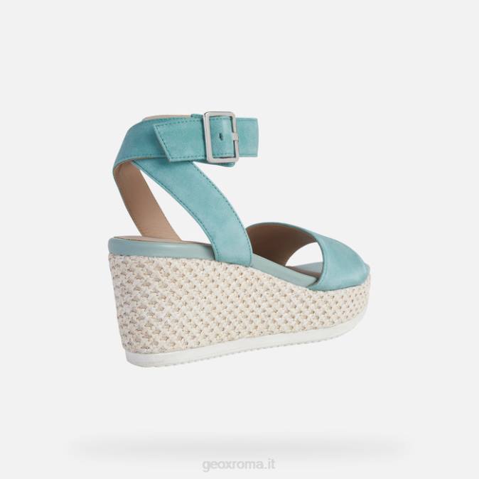 donna lipari FX0W461 menta Geox