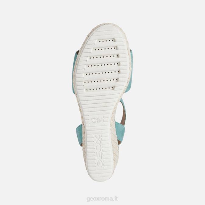 donna lipari FX0W461 menta Geox