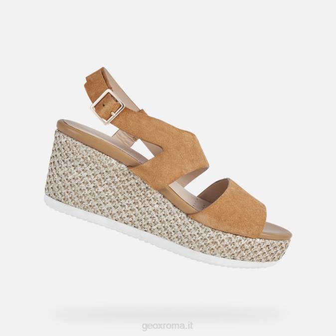 donna lipari FX0W534 cognac Geox