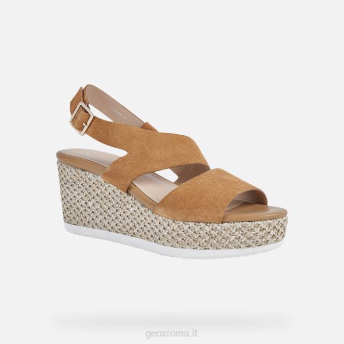 donna lipari FX0W534 cognac Geox