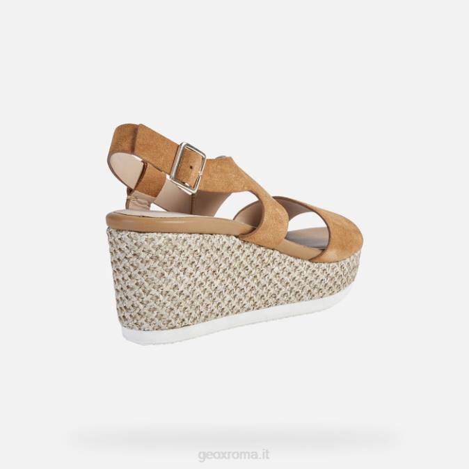 donna lipari FX0W534 cognac Geox