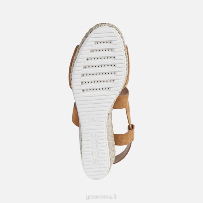 donna lipari FX0W534 cognac Geox