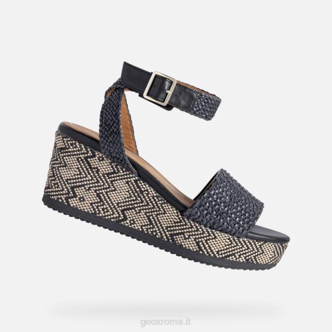 donna lipari FX0W570 nero Geox