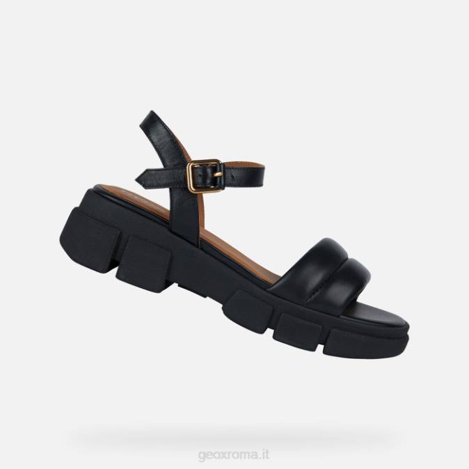 donna lisbona FX0W164 nero Geox