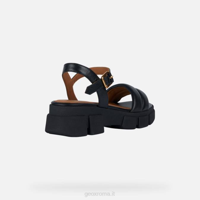 donna lisbona FX0W164 nero Geox