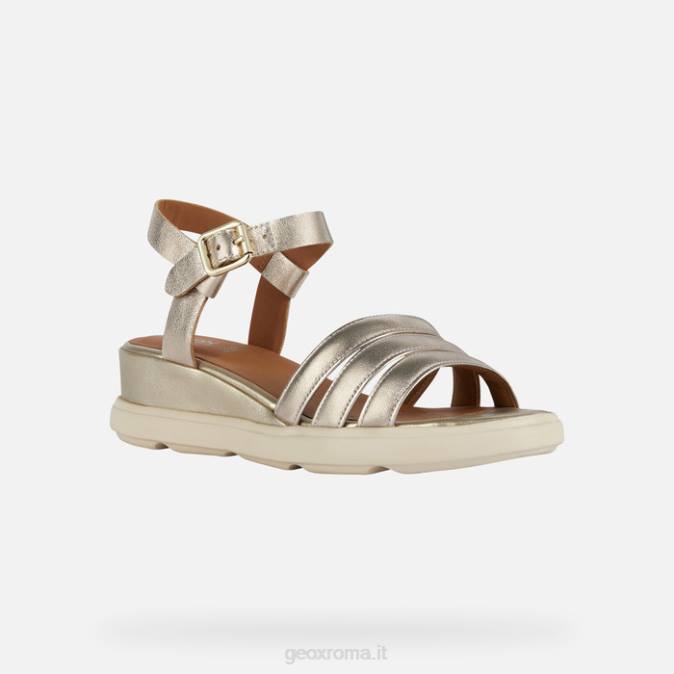 donna pisana FX0W188 oro chiaro Geox