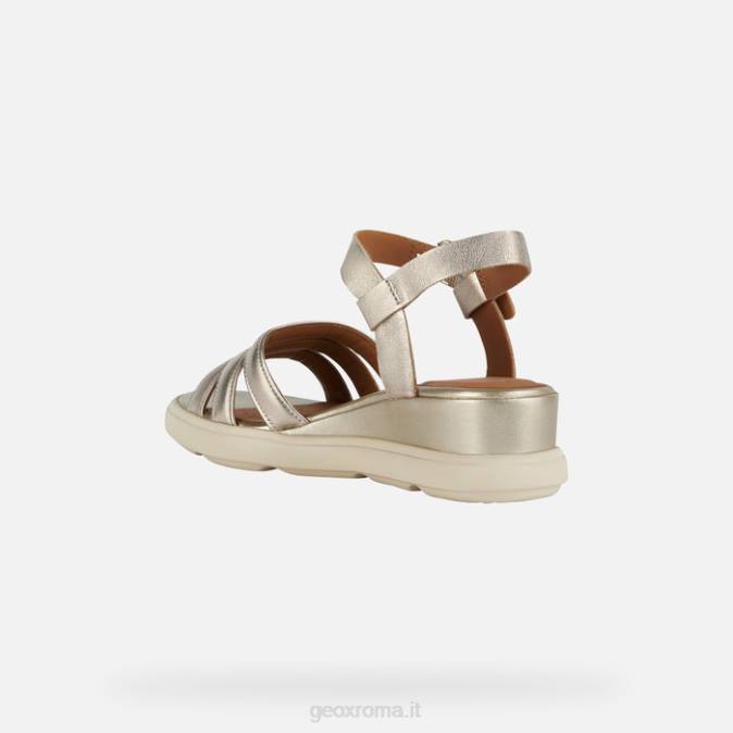 donna pisana FX0W188 oro chiaro Geox