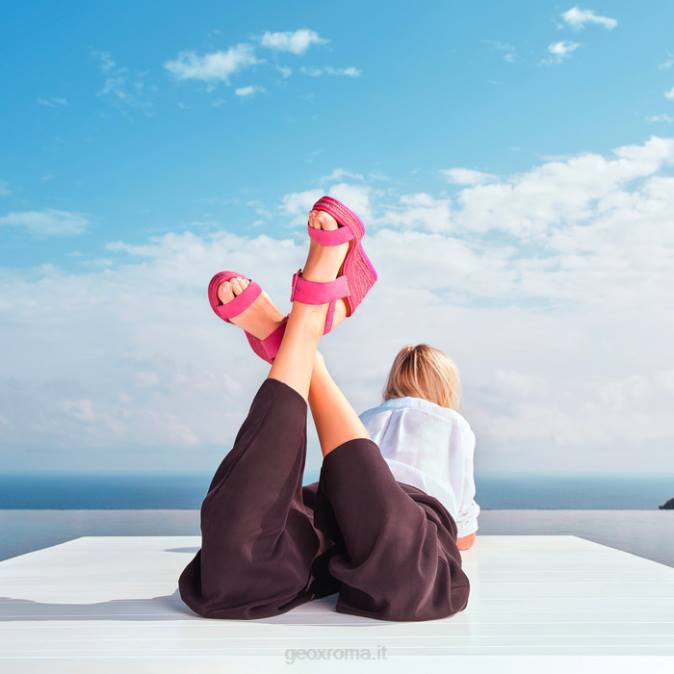 donna ponza FX0W110 ciclamino Geox