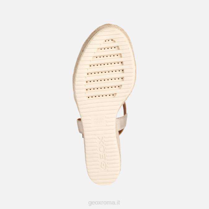 donna ponza FX0W158 oro chiaro Geox