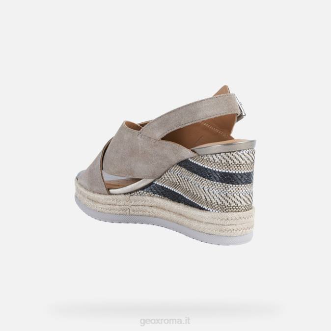 donna ponza FX0W1733 tortora Geox