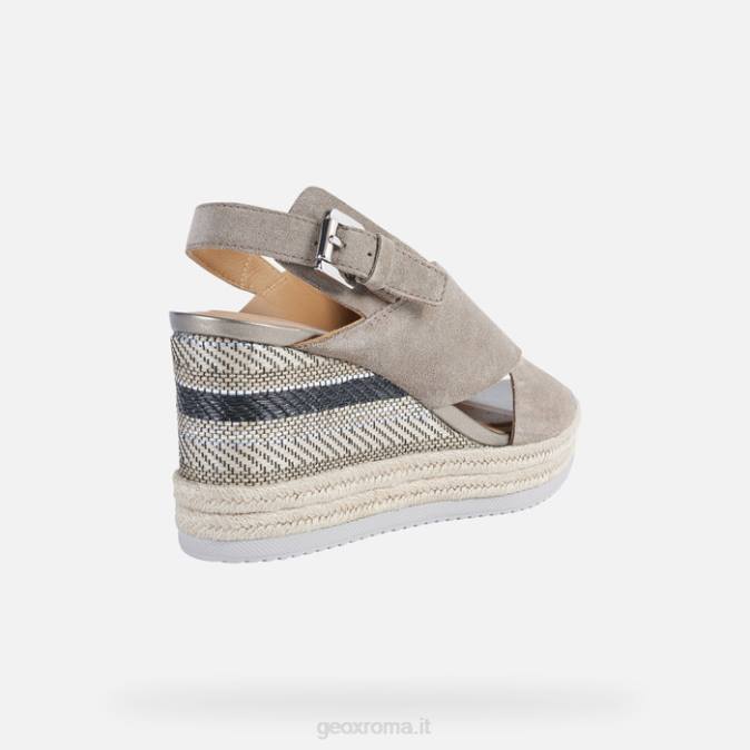 donna ponza FX0W1733 tortora Geox