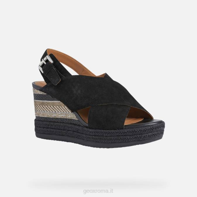 donna ponza FX0W1734 nero Geox