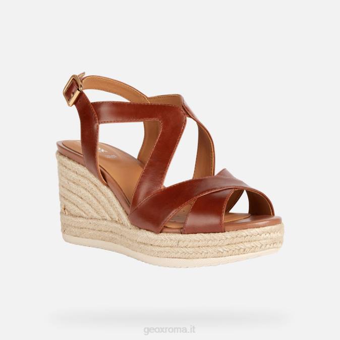 donna ponza FX0W203 marrone Geox